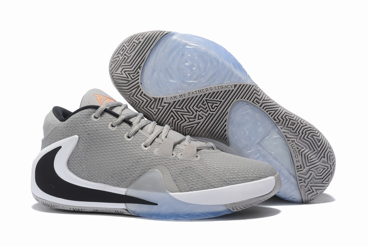 Nike Freak 1 Shoes Grey Black